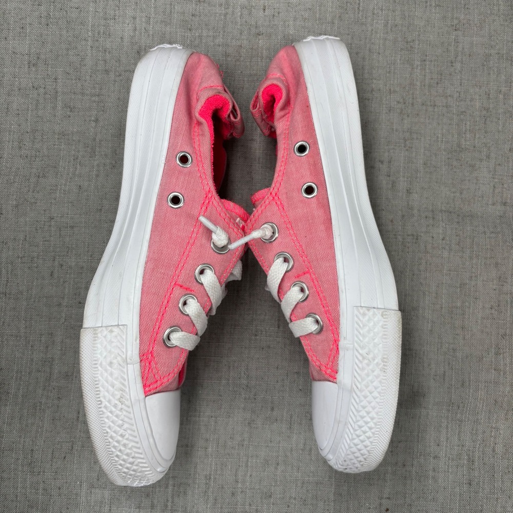 Converse Chuck Taylor All Star‎ Shoreline Pink Slip On Sneakers Women US 6.5 - Picture 11 of 11